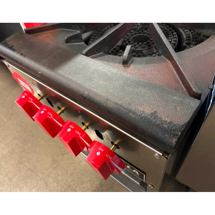 (USED) Nella 18" Natural Gas 2-Burner Stock Pot Range - 200,000 BTU - 37529