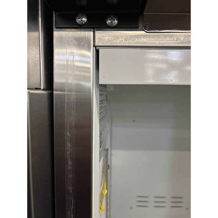 (SCRATCH & DENT) Habco SE24HCSX 24" Bottom Mount Solid Door Reach-In Refrigerator