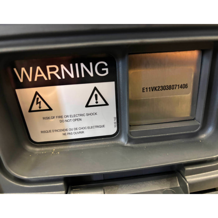 (DEMO) Rational iVario Pro 2-S 13 Gallon 2-Pan Electric Tilt Skillet with Stand - 208/240V