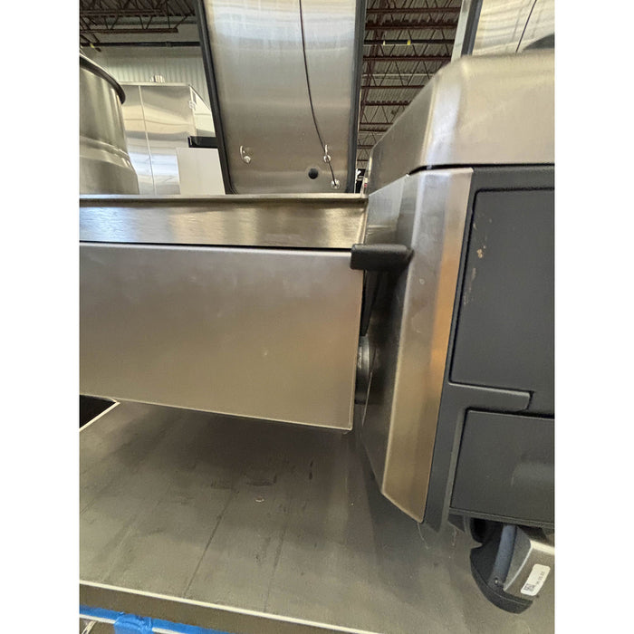 (DEMO) Rational iVario Pro 2-S 13 Gallon 2-Pan Electric Tilt Skillet with Stand - 208/240V