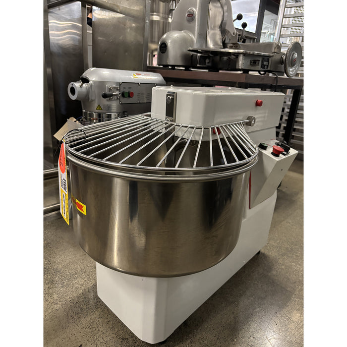 (USED) Nella 46 Qt. Spiral Dough Mixer with Fixed Head - 2 hp, 208V - 41548