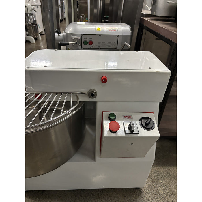 (USED) Nella 46 Qt. Spiral Dough Mixer with Fixed Head - 2 hp, 208V - 41548