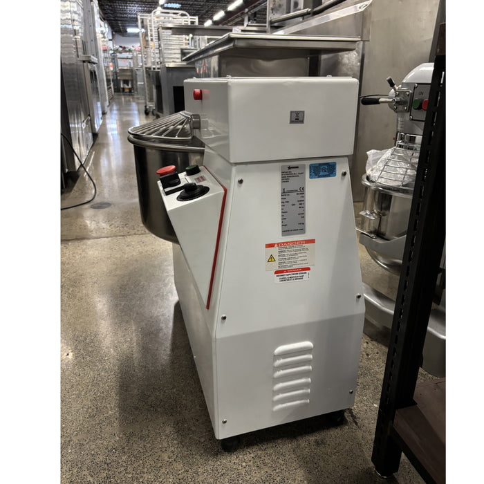 (USED) Nella 46 Qt. Spiral Dough Mixer with Fixed Head - 2 hp, 208V - 41548