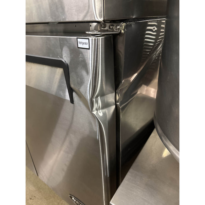 (SCRATCH & DENT) Atosa MGF36RGR 36" 2 Door Undercounter Refrigerator - 8.7 Cu. Ft.