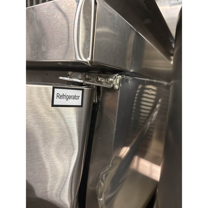 (SCRATCH & DENT) Atosa MGF36RGR 36" 2 Door Undercounter Refrigerator - 8.7 Cu. Ft.