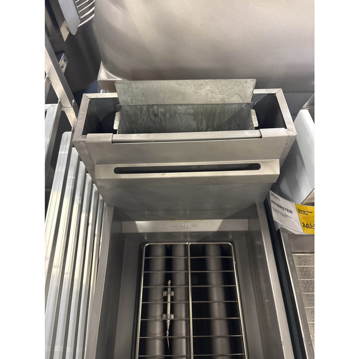 (USED) Vulcan LG300 35-40 Lb. Natural Gas Floor Fryer - 90,000 BTU