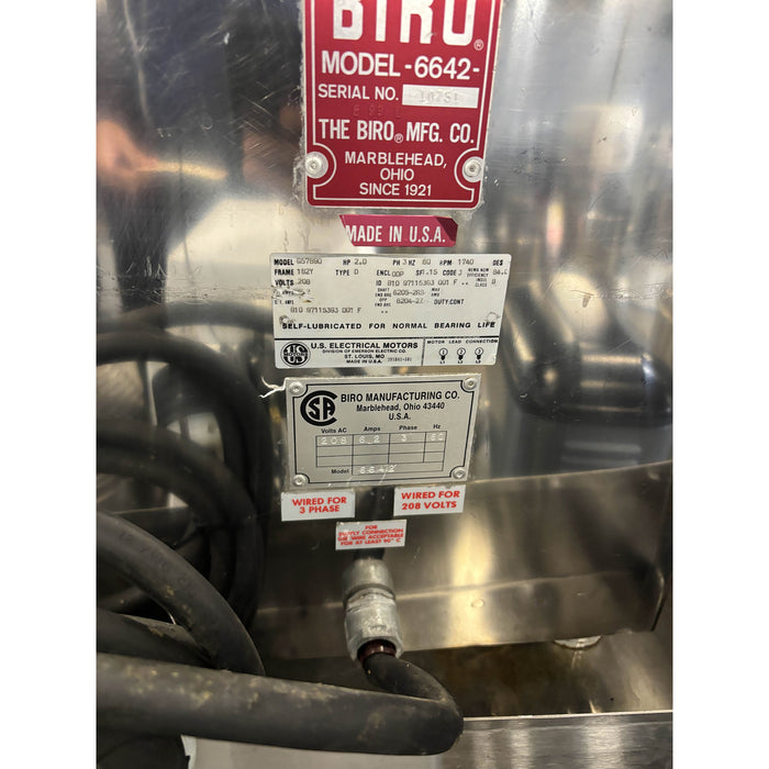 (USED) Biro Model 6642 Meat Grinder