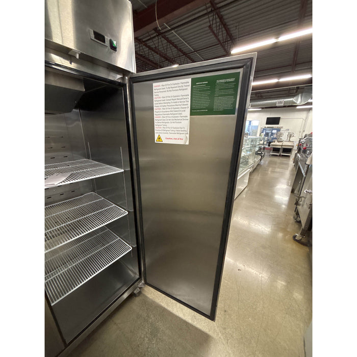 (USED) Atosa MBF8005 51" Top Mount Solid 2-Door Reach-In Refrigerator - 43.20 Cu. Ft.