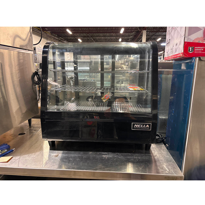 (USED) Nella 27" Countertop Refrigerated Showcase - 3.5 Cu. Ft.