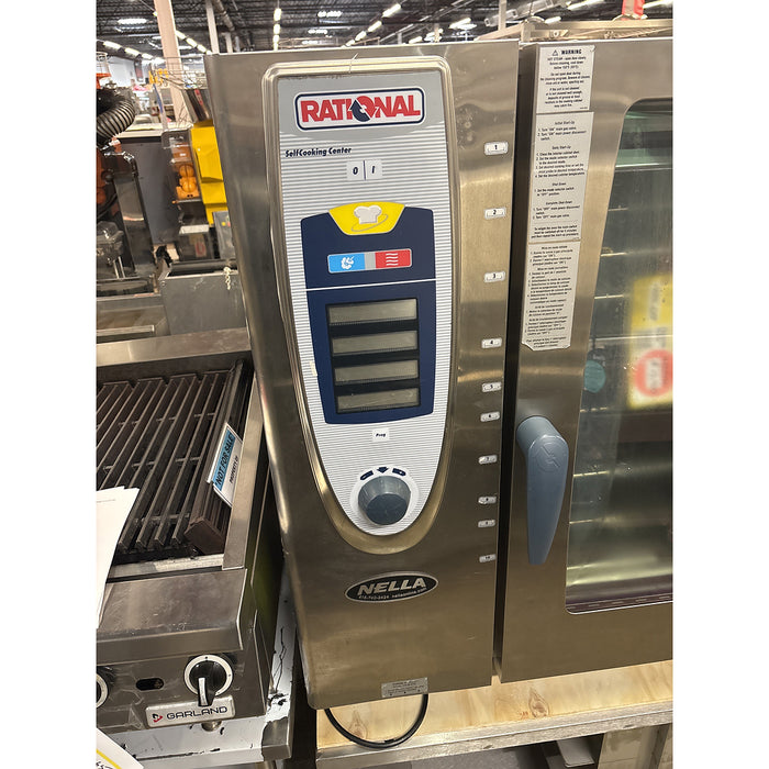 (USED) Rational Self Cooking Center Gas Combi Oven With Stand - SCC-102-G