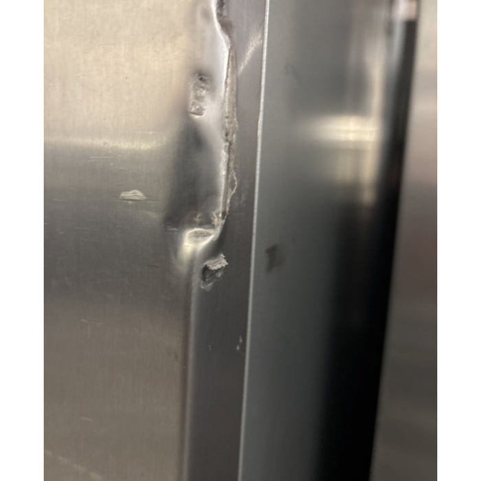 (SCRATCH & DENT) EFI C2-54VC 54" Bottom Mount Solid 2-Door Stainless Steel Reach-In Refrigerator - 44.8 Cu. Ft.