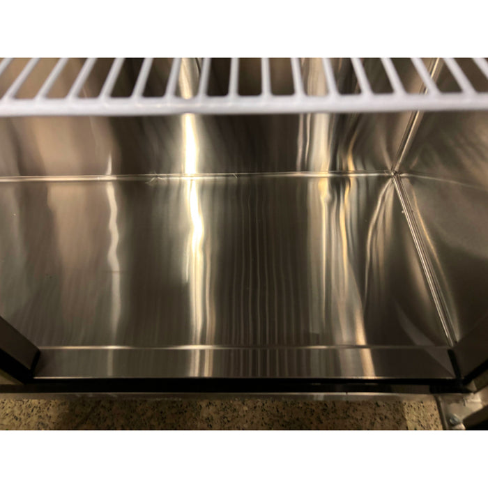 (USED) Atosa MGF8406 48" 2 Door Undercounter Freezer - 13.4 Cu.Ft.