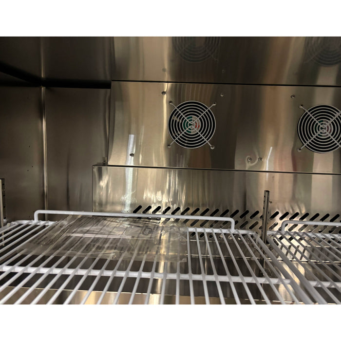 (USED) Atosa MGF8406 48" 2 Door Undercounter Freezer - 13.4 Cu.Ft.