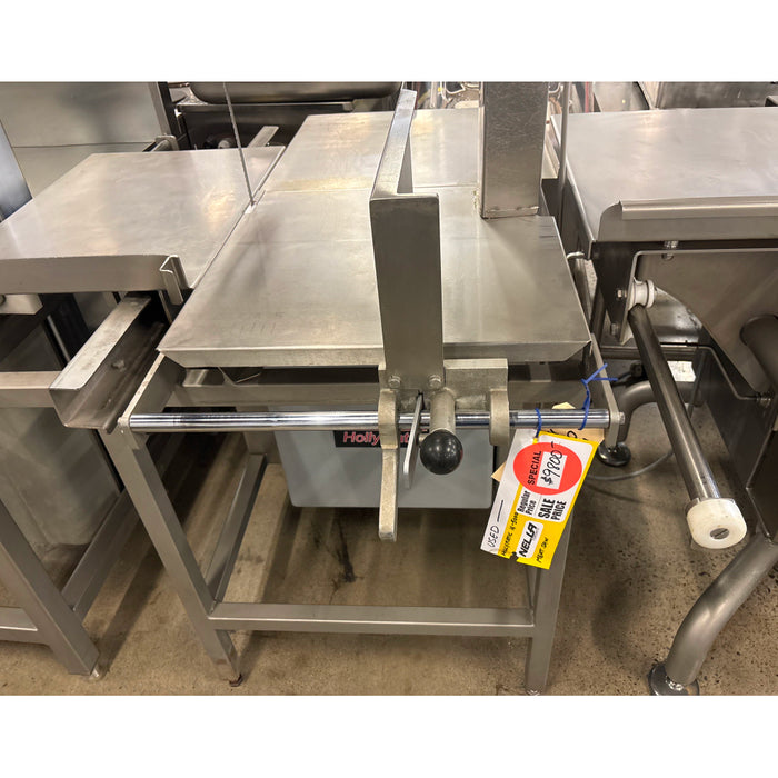 (USED) Hollymatic Hi-Yield 16-5000 3 Hp. Meat Saw With 126" Blade
