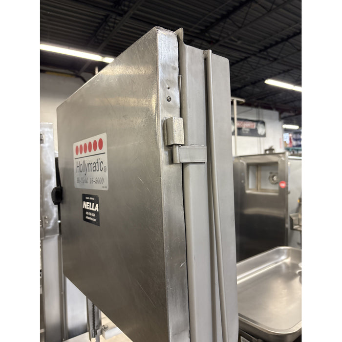 (USED) Hollymatic Hi-Yield 16-5000 3 Hp. Meat Saw With 126" Blade