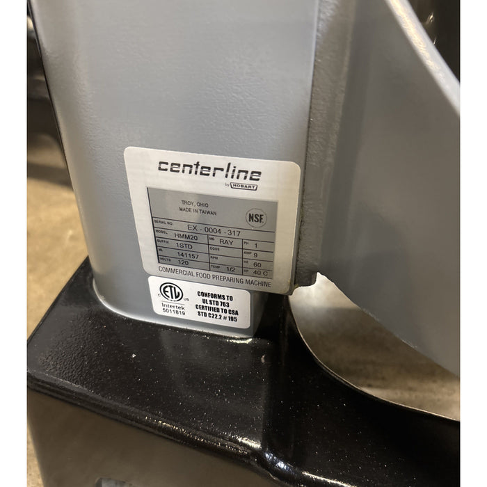 (SCRATCH & DENT) Hobart  HMM20-1STD 20 Qt. Center Line Heavy Duty Mixer