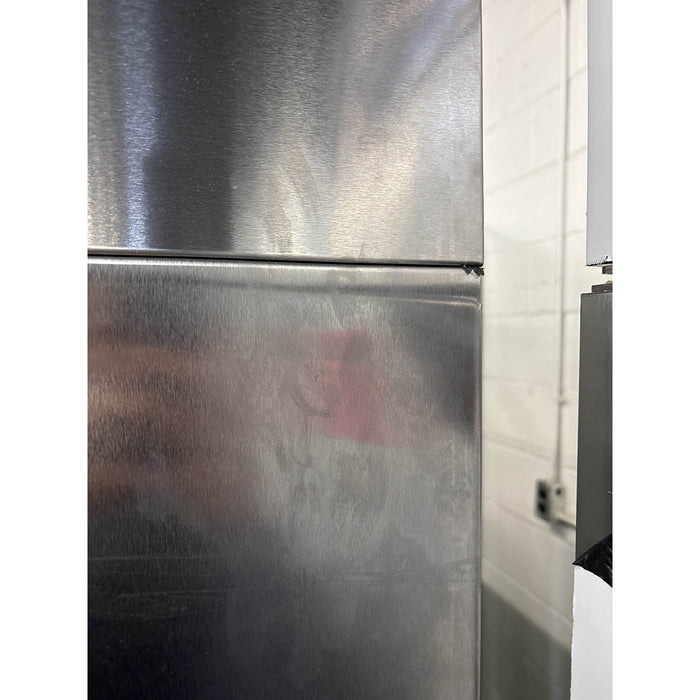 (USED) Delfield GBR2P-G 55" Top Mount Glass 2-Door Reach-In Refrigerator