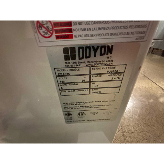 (SCRATCH & DENT) Doyon DSA336 36 Portions Dough Divider - 1200 Pieces/Hour