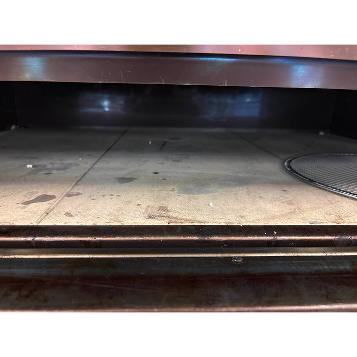 (USED) Nella 43" Double Chamber Pizza Oven With Mechanical Display - 220V, 13.2 kW - 40638