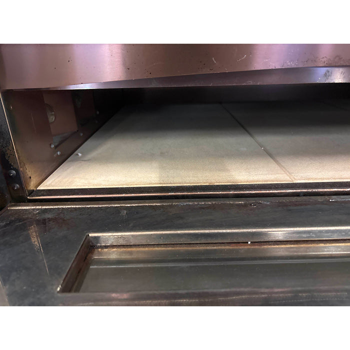 (USED) Nella 43" Double Chamber Pizza Oven With Mechanical Display - 220V, 13.2 kW - 40638