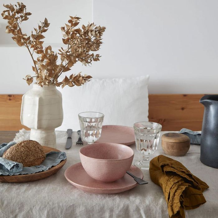 Costa Nova 5.91" Livia Mauve Rose Round Stoneware Soup/Cereal Bowl - 6/Case - IOS152-PNK