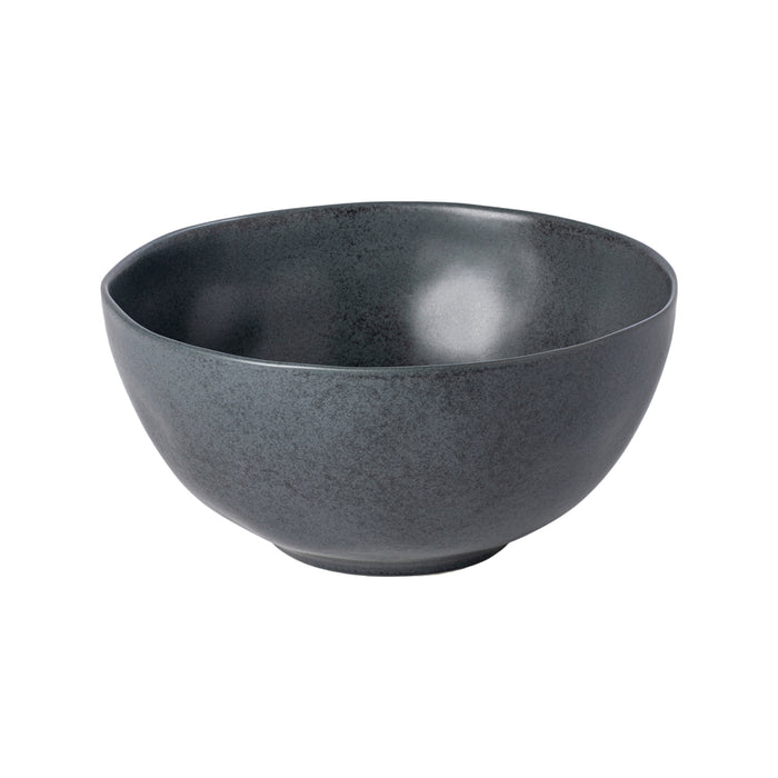 Costa Nova 10.4" Livia Matte Black Round Stoneware Serving Bowl - IOS261-BLK
