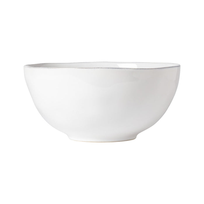 Costa Nova 10.4" Livia White Round Stoneware Serving Bowl - IOS261-WHI
