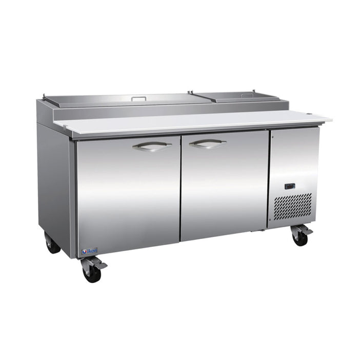 Ikon IPP71 71" 2-Door Pizza Prep Table