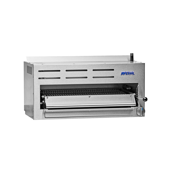 Imperial IRSB-36 36" Natural Gas Infrared Countertop Salamander Broiler - 35,000 BTU