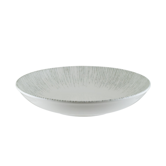 Bonna Iris 7.75" Gourmet Round Porcelain Deep Plate - 12/Case - IRSGRM20CK