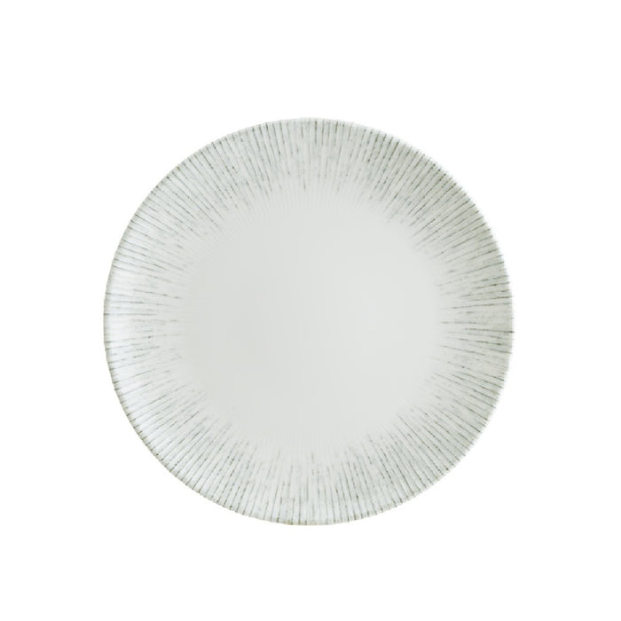 Bonna Iris 9" Gourmet Round Porcelain Flat Plate - 12/Case - IRSGRM23DZ