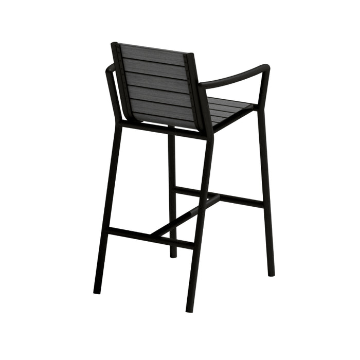 Nella Island Faux Wood Bar Stool