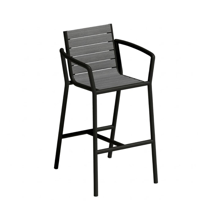 Nella Island Faux Wood Bar Stool