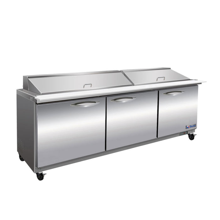 Ikon ISP72M 72" 3-Door Megatop Sandwich Prep Table