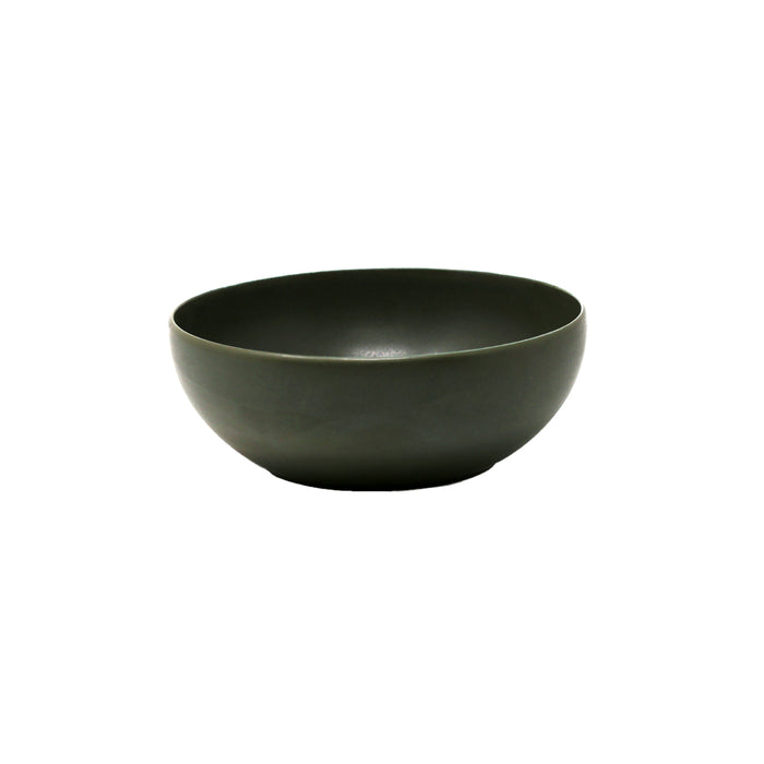Nella 7.2" Deep Olive Porcelain Salad Bowl - ITB03 OL
