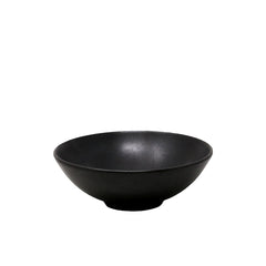 Nella 6" Deep Matte Black Porcelain Wok Bowl - ITB07 BK