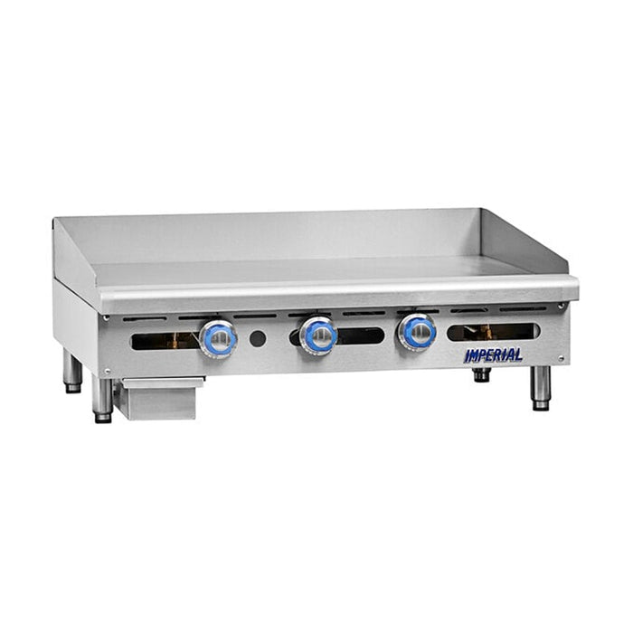Imperial ITG-36 36" Gas Griddle With Thermostatic Control - 90,000 BTU
