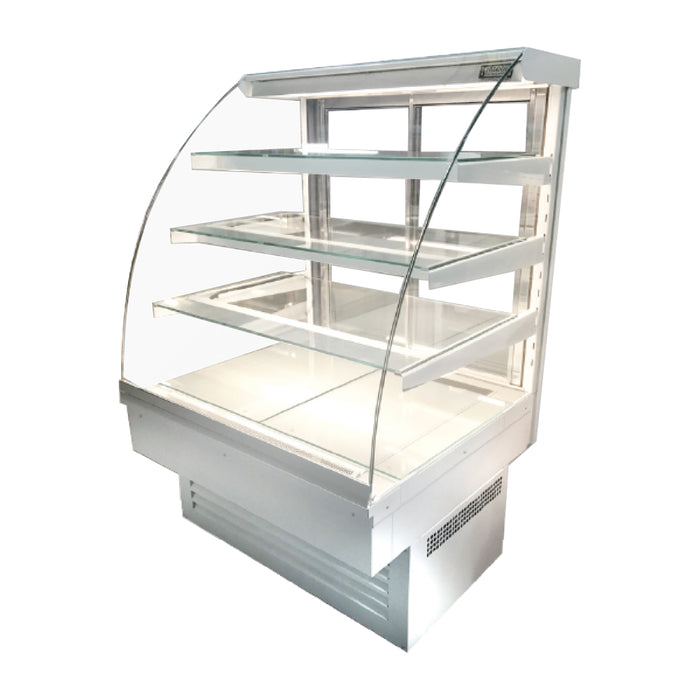 Igloo 24" Curved Glass Refrigerated Pastry Case - JMRPP2