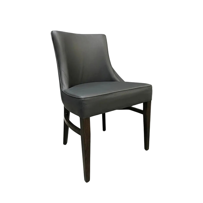Nella Joanna Black Classic Tub Restaurant Chair