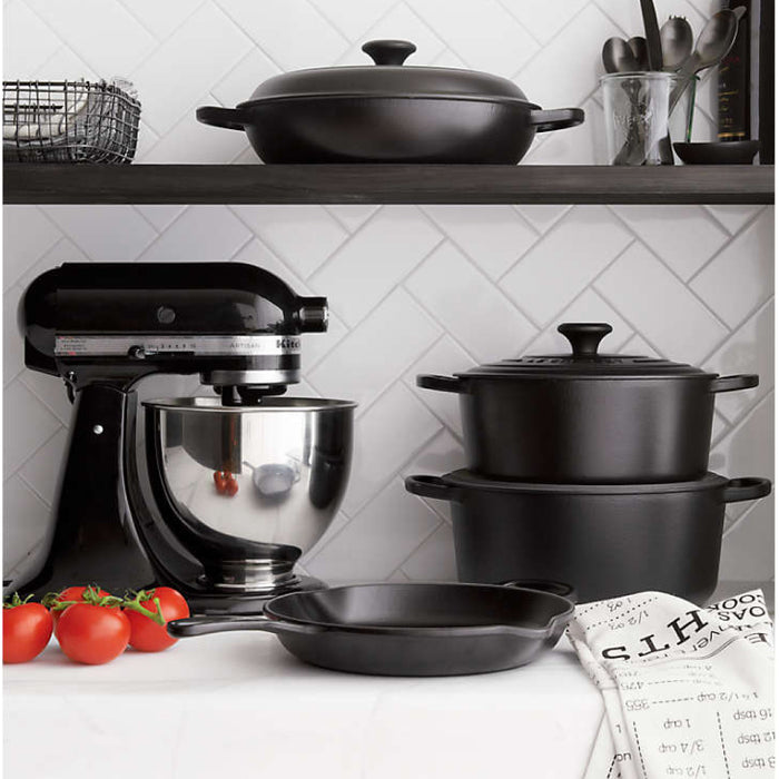 KitchenAid Onyx Black 5 Qt. Artisan Tilt Head Countertop Stand Mixer - KSM150PSOB