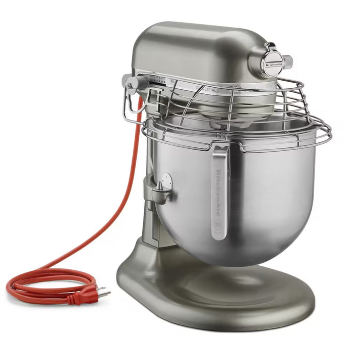 KitchenAid Contour Silver 8 Qt. Commercial Countertop Mixer - KSMC895CU