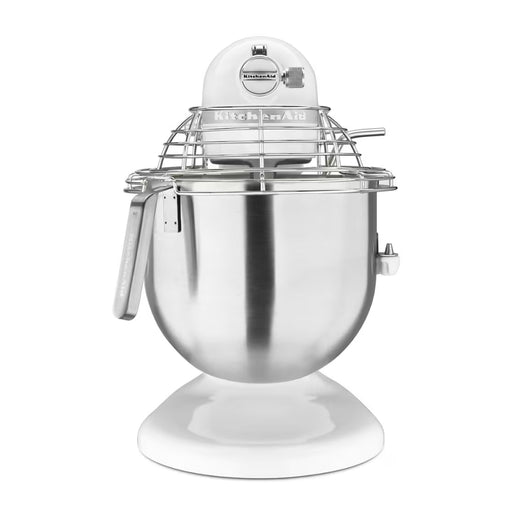 KitchenAid White 8 Qt. Commercial Countertop Mixer - KSMC895WH