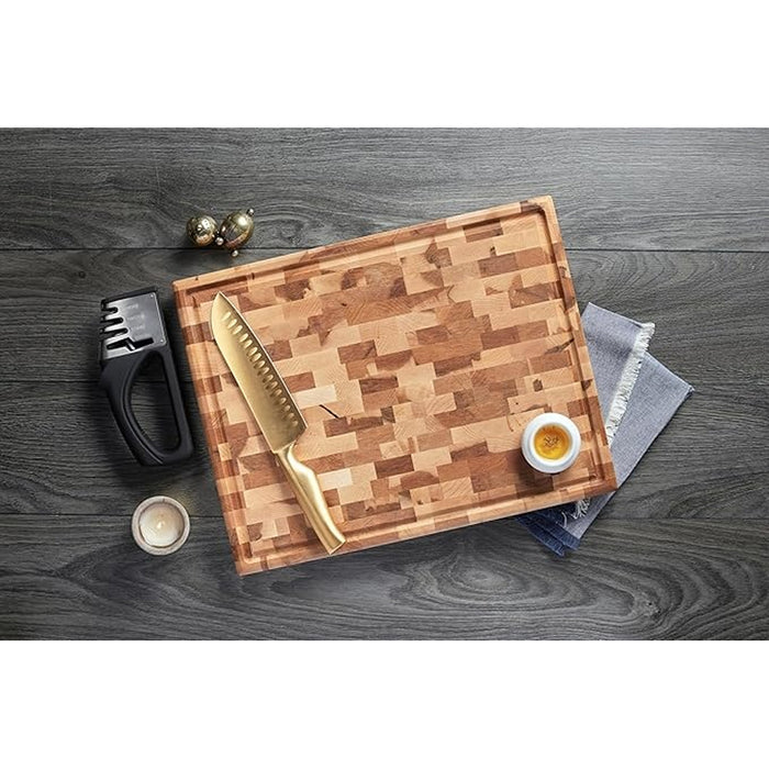 Planches Labell L14186 14” x 18” x 1.5” Butcher Block