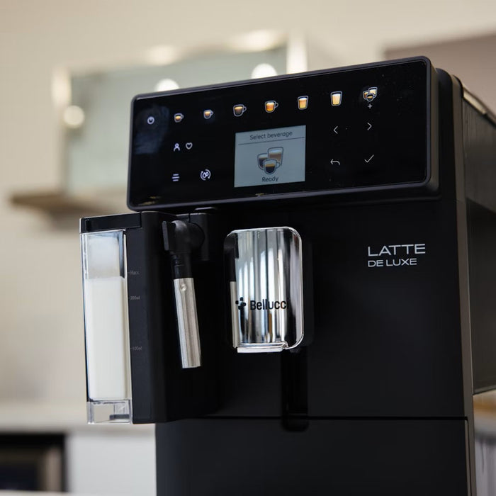 Bellucci Latte Deluxe Automatic Espresso Machine - Black