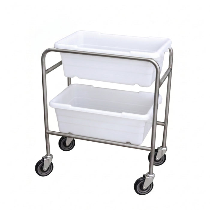 Nella 28" Stainless Steel Double Lug Dolly - LD374-8T