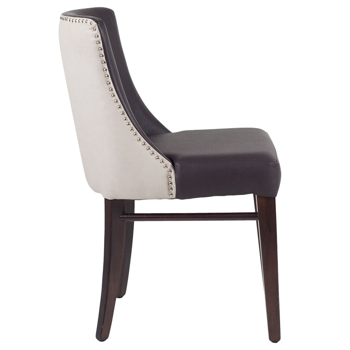 Nella Leon Two-Tone Restaurant Chair