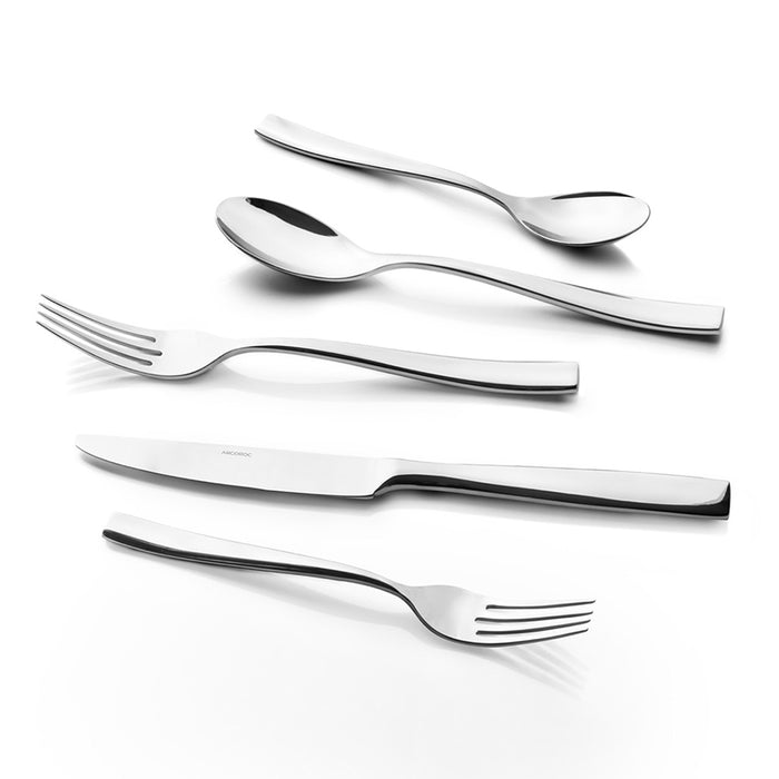 Arcoroc FP117 8" Liv II Stainless Steel Dinner Fork - 12/Case