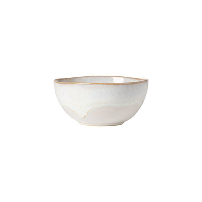 Costa Nova 23 Oz. Brisa Salt White Round Stoneware Soup/Cereal Bowl - 6/Case - LNS161-SAL