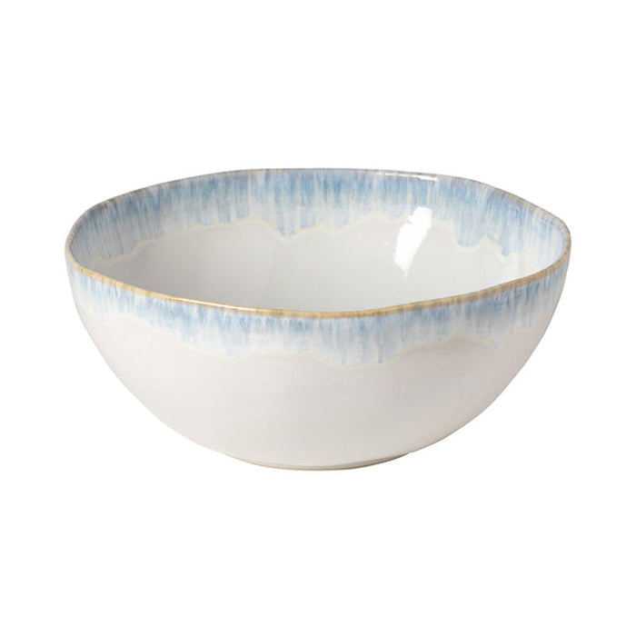 Costa Nova 11.87 Oz. Brisa Ria Blue Round Stoneware Serving Bowl - LNS281-RIA