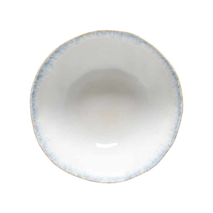 Costa Nova 11.87 Oz. Brisa Ria Blue Round Stoneware Serving Bowl - LNS281-RIA